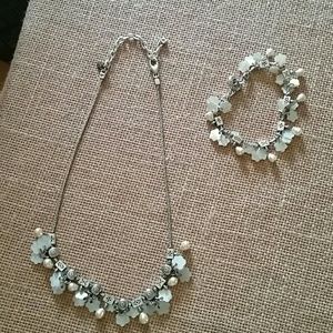 Necklace and bracelet
